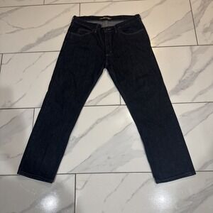 Blue Straight Leg Lee Regular Fit Men's Jeans 36X 30